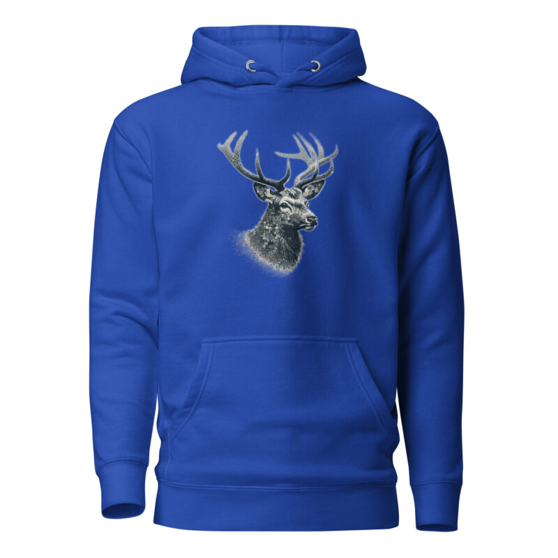 Majestätischer Hirsch im Mosaik-Stil Unisex-Hoodie – Hoodies – klamottn.de
