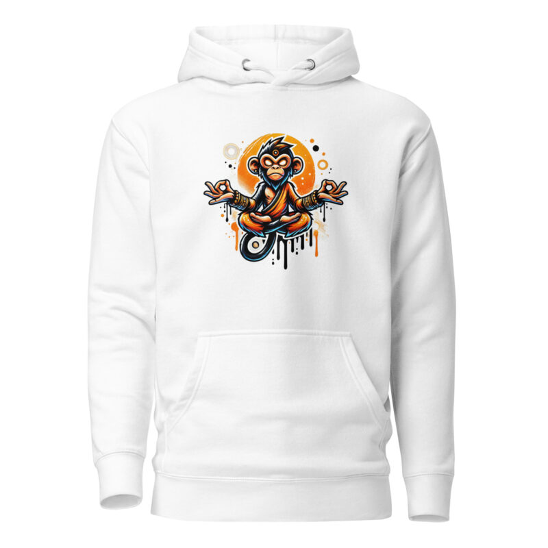 Meditierender Affe Unisex-Hoodie – Hoodies – klamottn.de