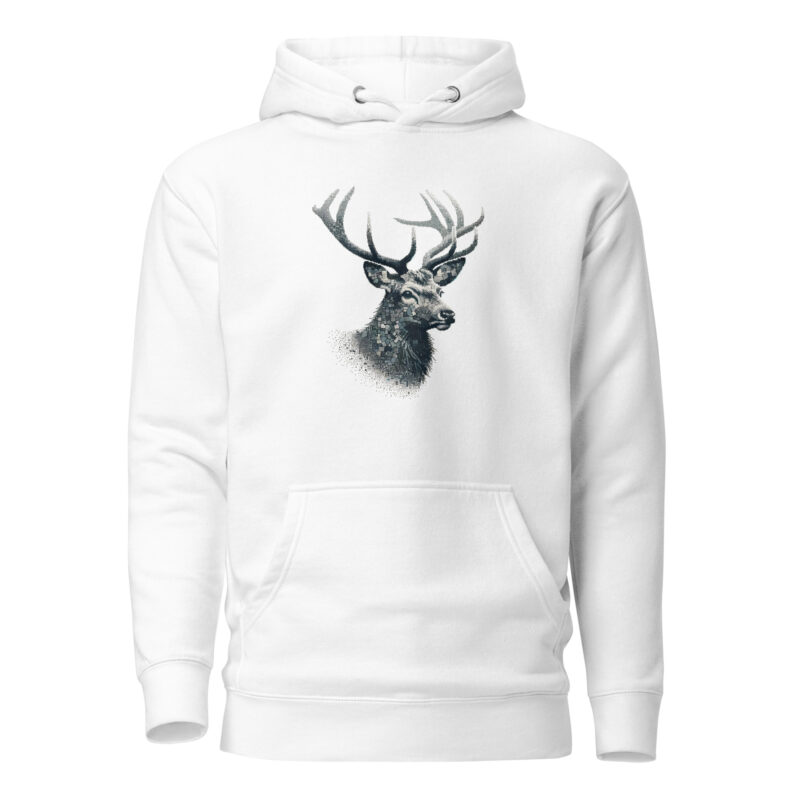 Majestätischer Hirsch im Mosaik-Stil Unisex-Hoodie – Hoodies – klamottn.de