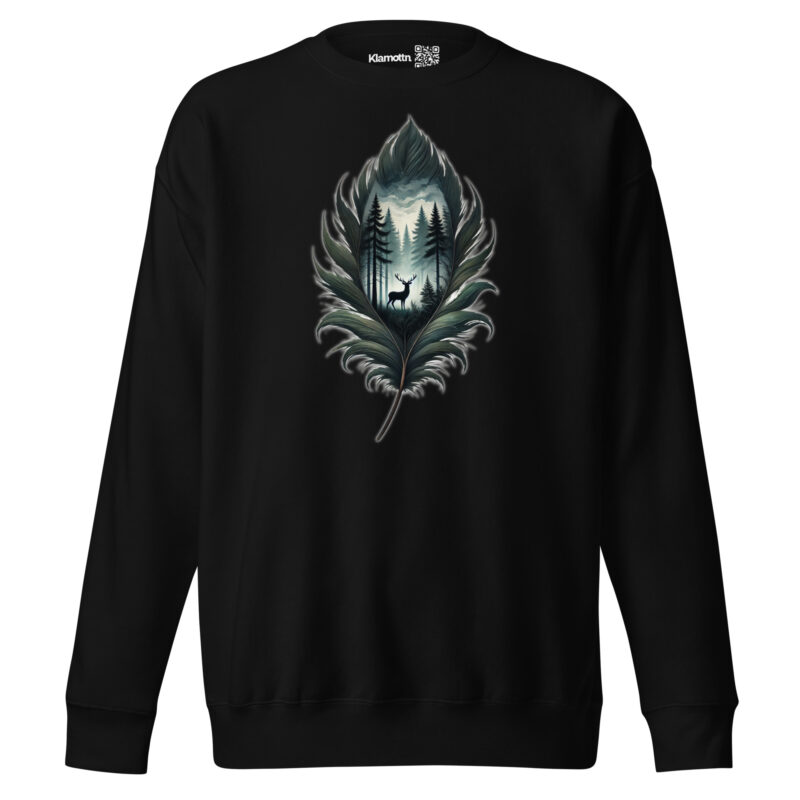 Magische Waldszene Unisex-Sweatshirt – Sweatshirts – klamottn.de