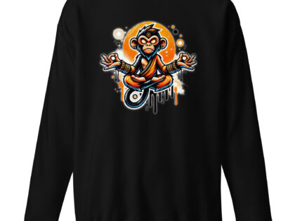 Meditierender Affe Unisex-Sweatshirt – Sweatshirts – klamottn.de Meditierender Affe Unisex-Sweatshirt – Sweatshirts – klamottn.de