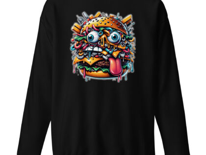 Verrückter Burger Unisex-Sweatshirt – Sweatshirts – klamottn.de Verrückter Burger Unisex-Sweatshirt – Sweatshirts – klamottn.de