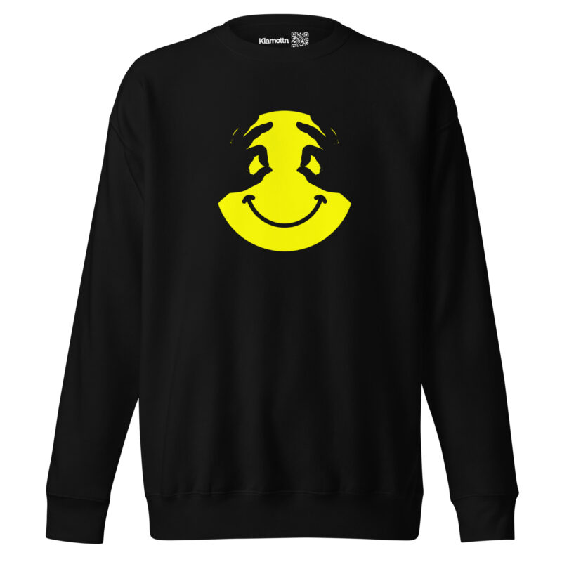 Gesichts-Illusion Unisex-Sweatshirt