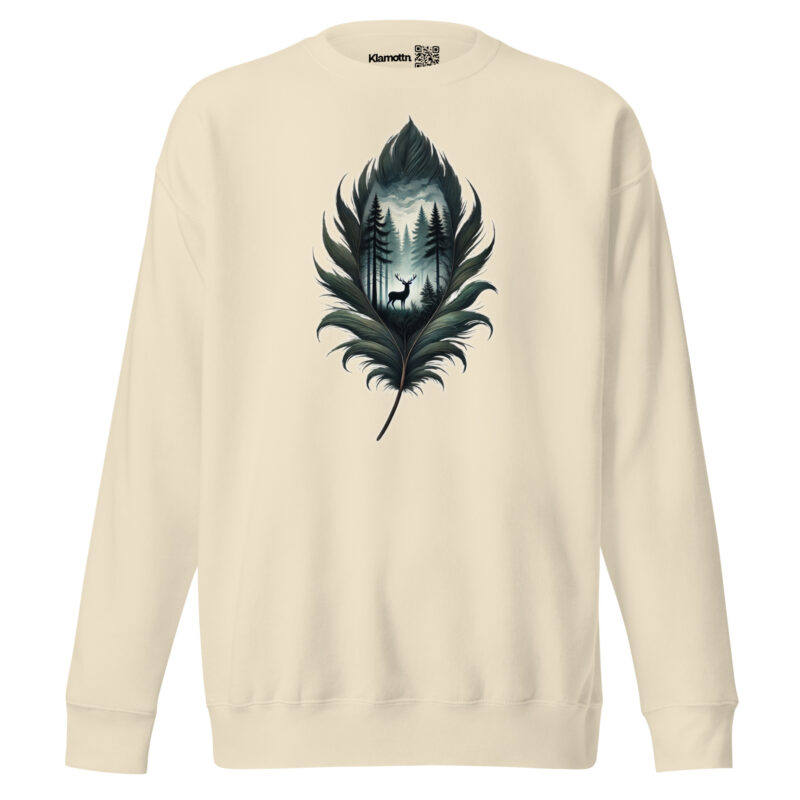 Magische Waldszene Unisex-Sweatshirt – Sweatshirts – klamottn.de