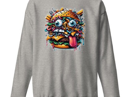 Verrückter Burger Unisex-Sweatshirt – Sweatshirts – klamottn.de Verrückter Burger Unisex-Sweatshirt – Sweatshirts – klamottn.de