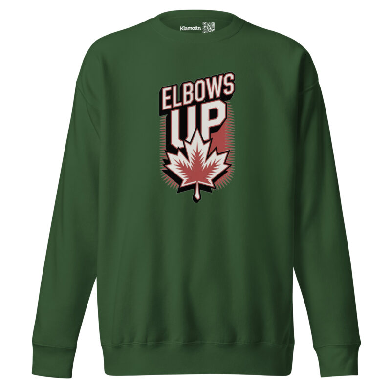 Elbows Up Unisex-Sweatshirt