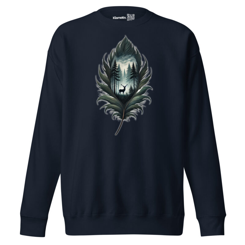 Magische Waldszene Unisex-Sweatshirt – Sweatshirts – klamottn.de