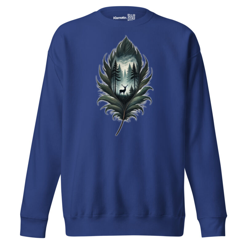 Magische Waldszene Unisex-Sweatshirt – Sweatshirts – klamottn.de