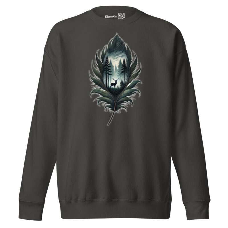 Magische Waldszene Unisex-Sweatshirt – Sweatshirts – klamottn.de