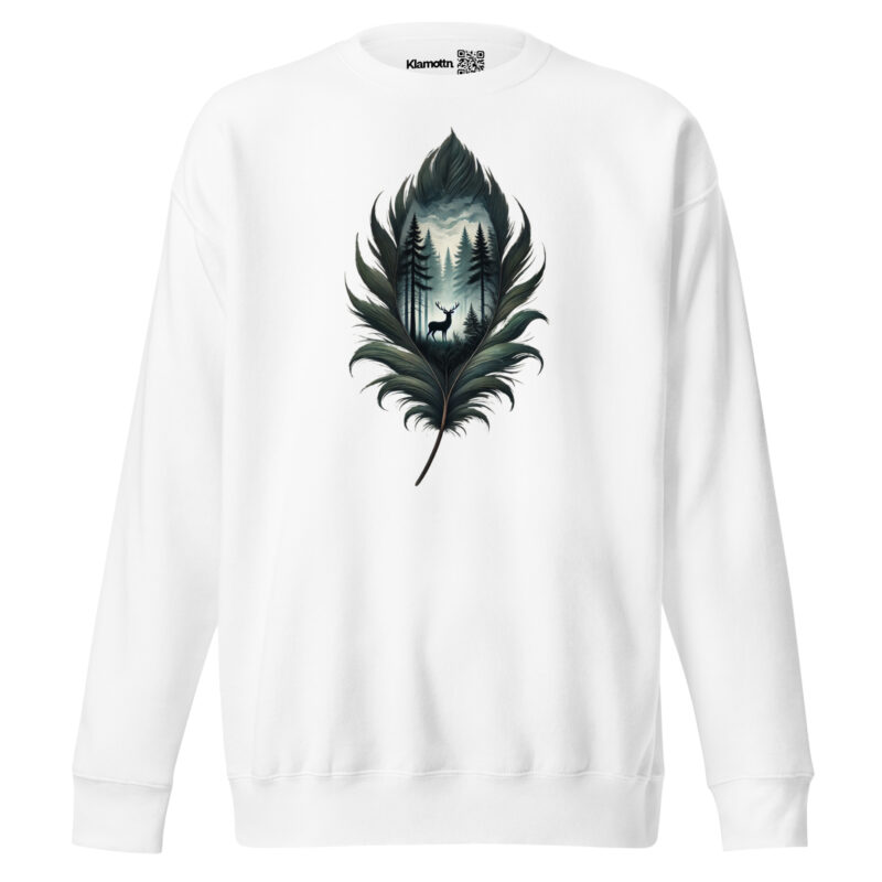 Magische Waldszene Unisex-Sweatshirt – Sweatshirts – klamottn.de