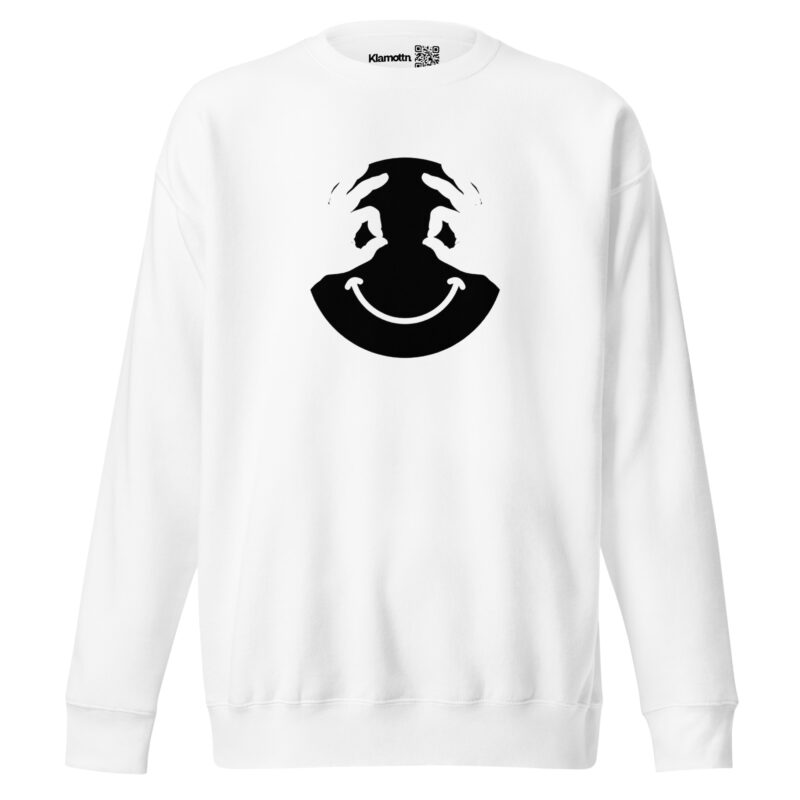 Gesichts-Illusion Unisex-Sweatshirt