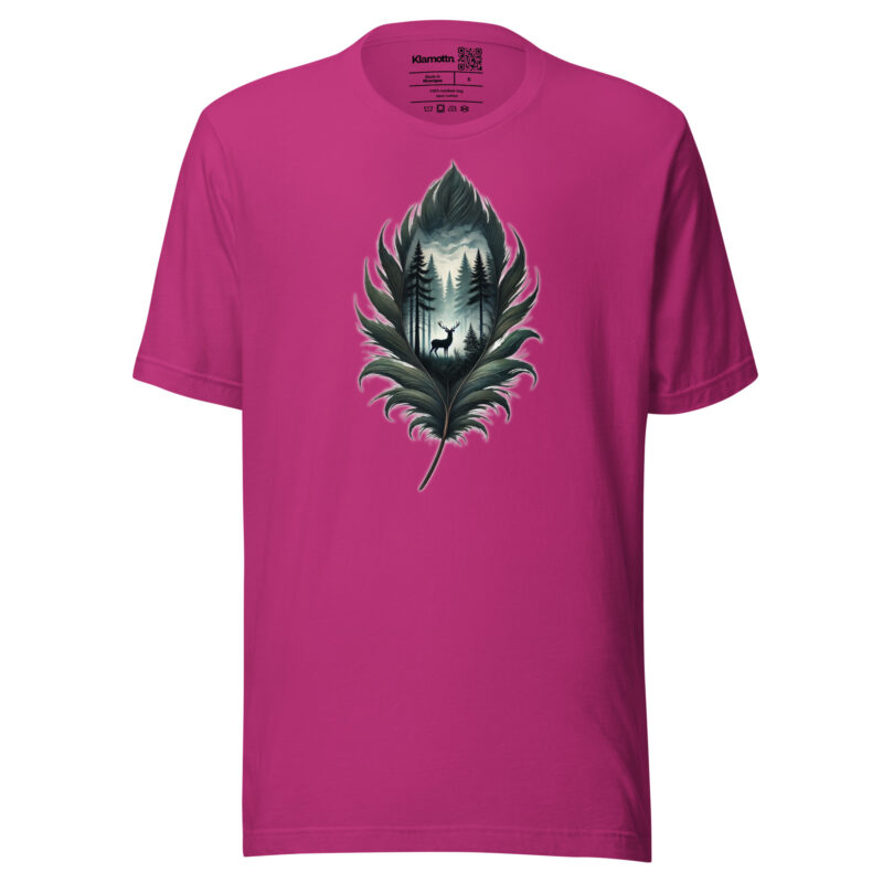 Magische Waldszene Unisex-T-Shirt