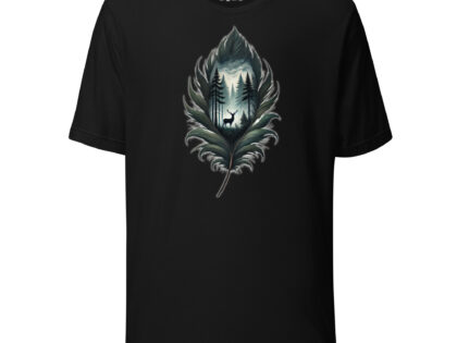 Magische Waldszene Unisex-T-Shirt – T-Shirts – klamottn.de Magische Waldszene Unisex-T-Shirt – T-Shirts – klamottn.de