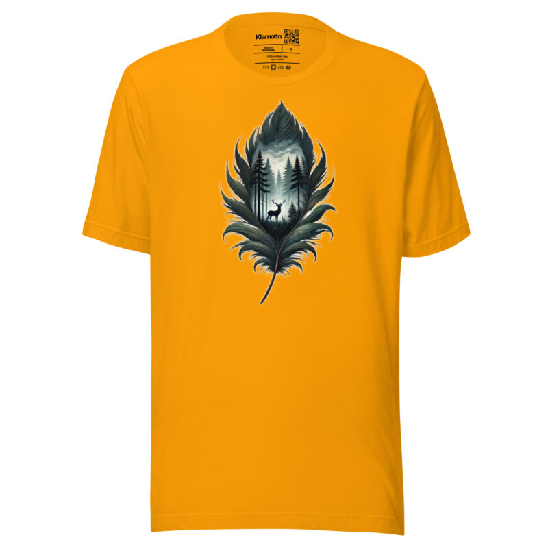 Magische Waldszene Unisex-T-Shirt