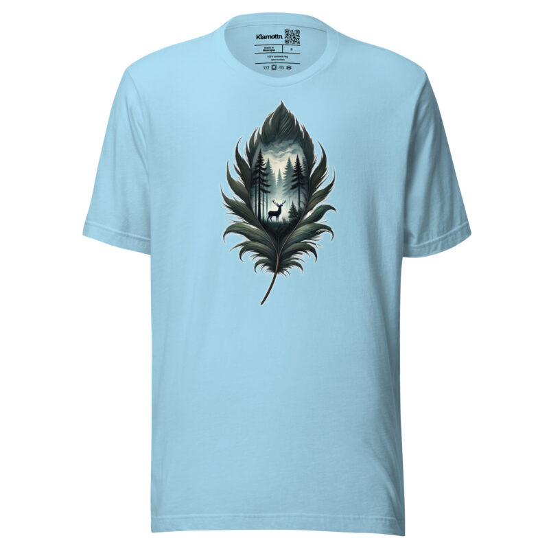 Magische Waldszene Unisex-T-Shirt