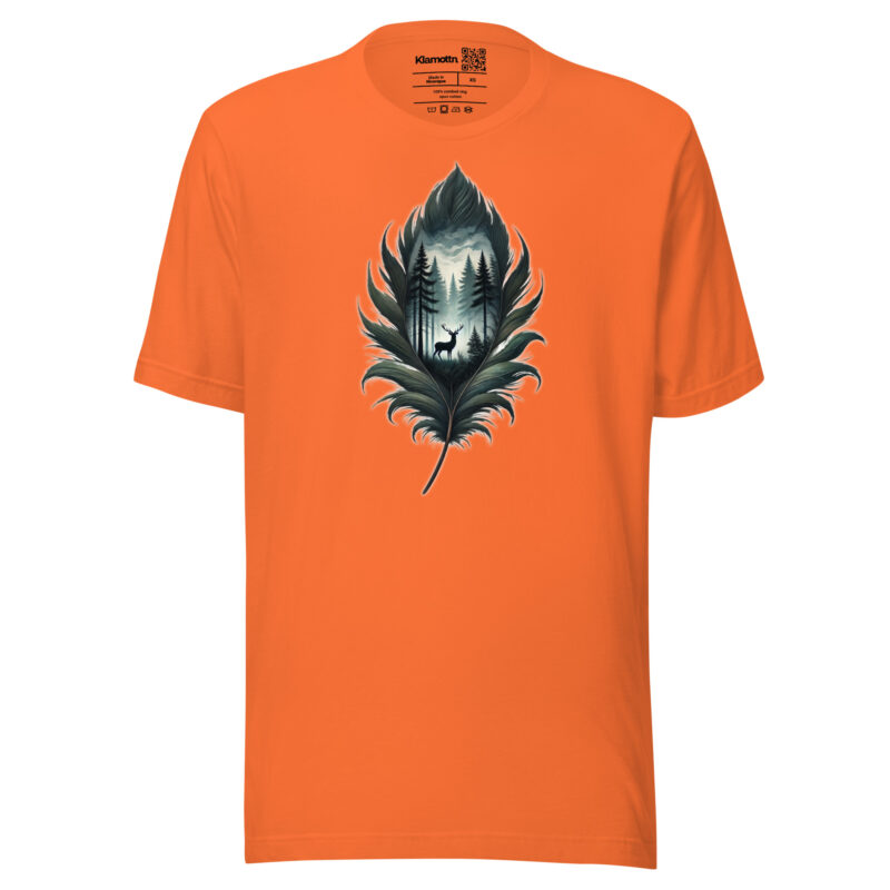 Magische Waldszene Unisex-T-Shirt
