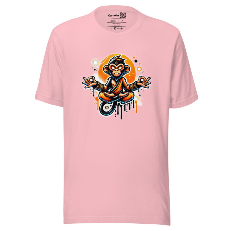 Meditierender Affe Unisex-T-Shirt – T-Shirts – klamottn.de