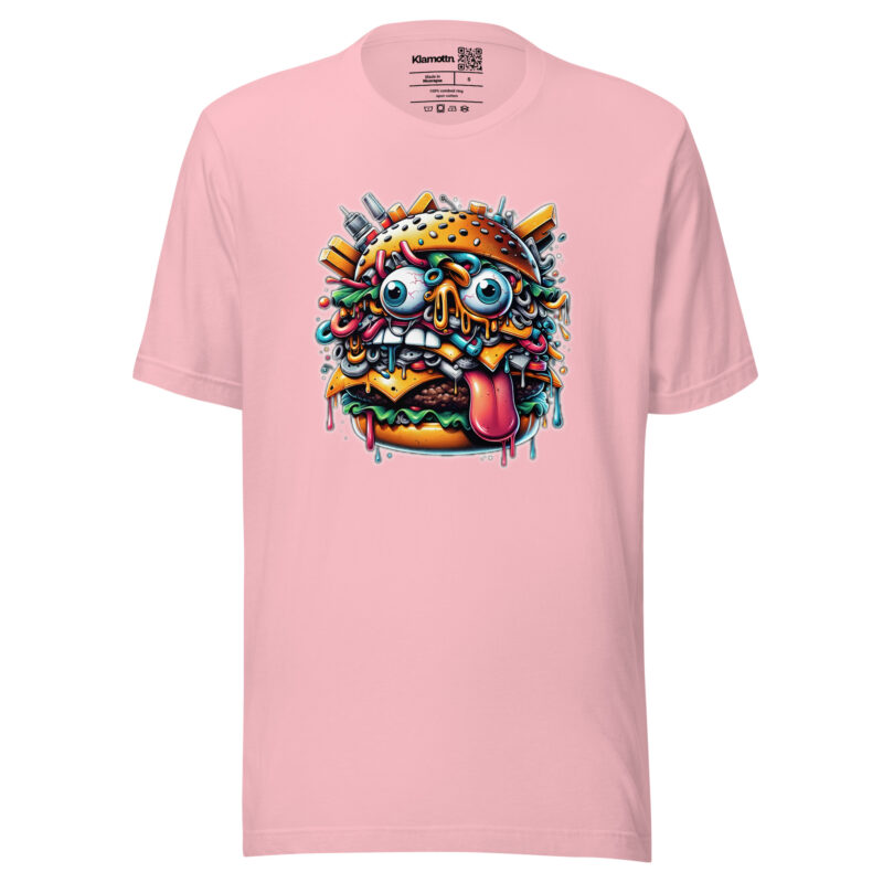 Verrückter Burger Unisex-T-Shirt – T-Shirts – klamottn.de