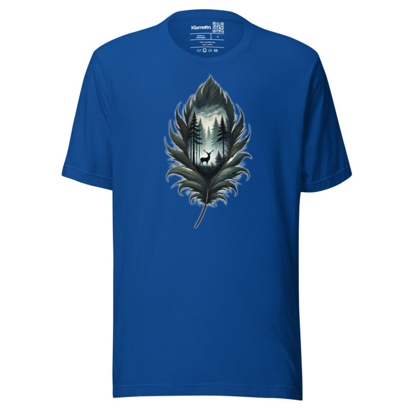 Magische Waldszene Unisex-T-Shirt