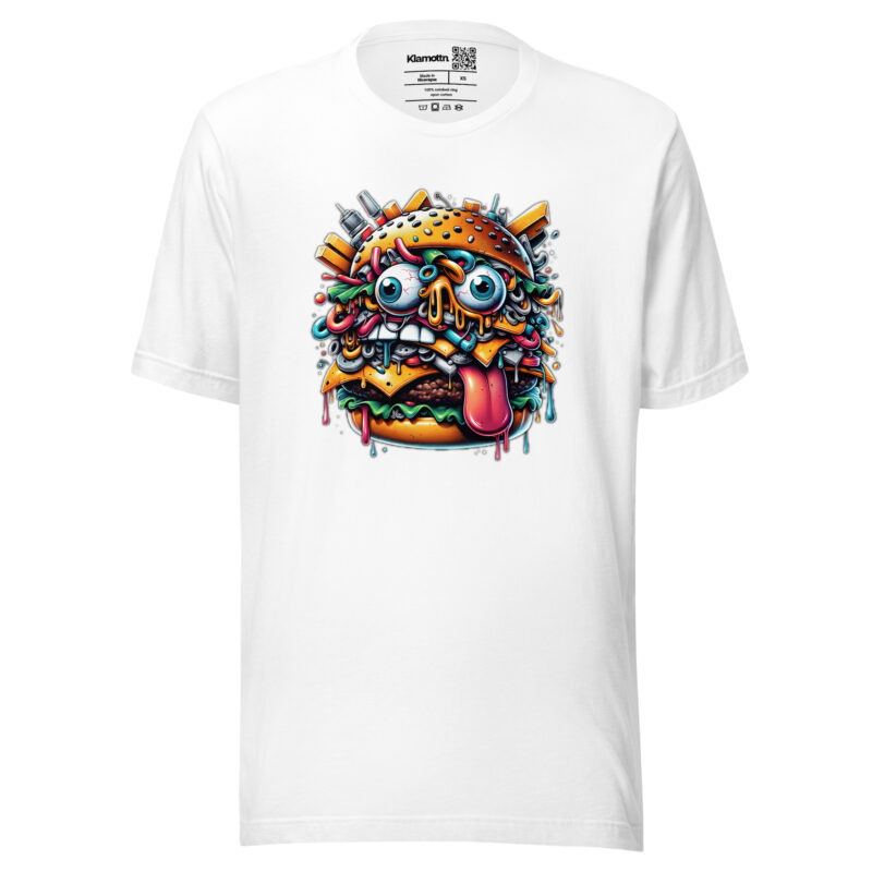 Verrückter Burger Unisex-T-Shirt – T-Shirts – klamottn.de