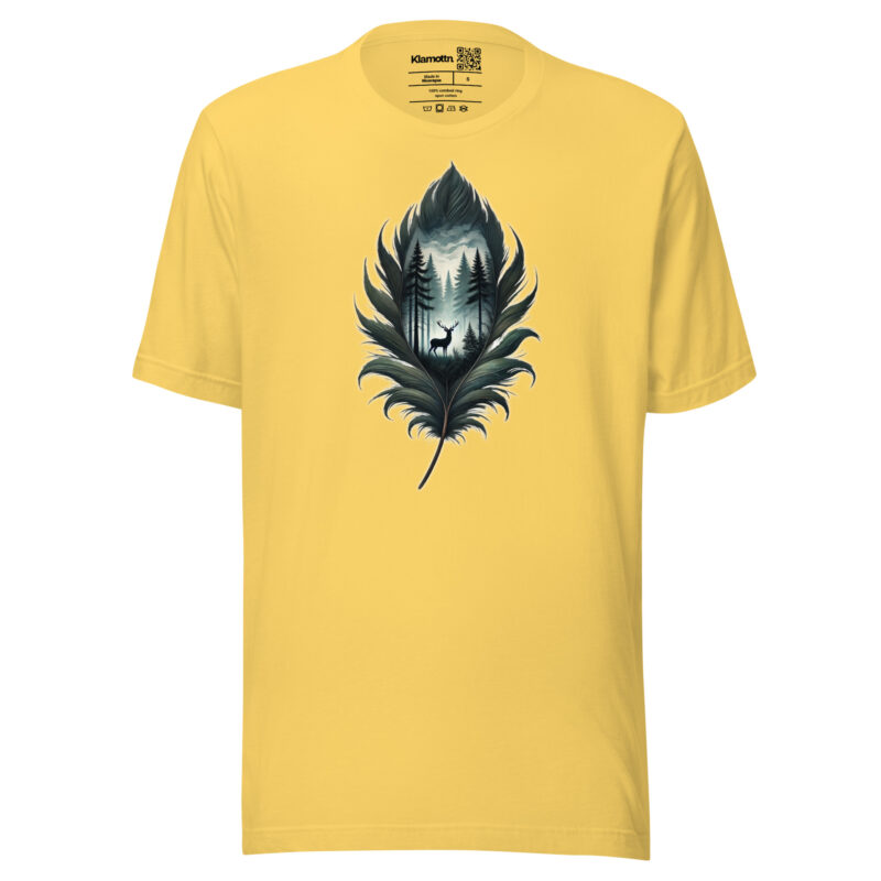 Magische Waldszene Unisex-T-Shirt