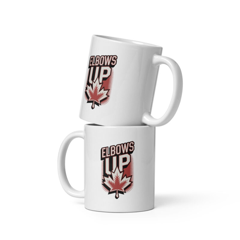 Elbows Up Tasse