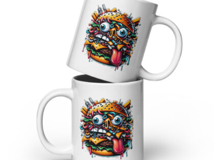 Verrückter Burger Tasse – Home & Living – klamottn.de Verrückter Burger Tasse – Home & Living – klamottn.de