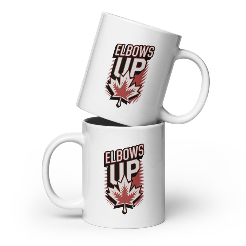 Elbows Up Tasse