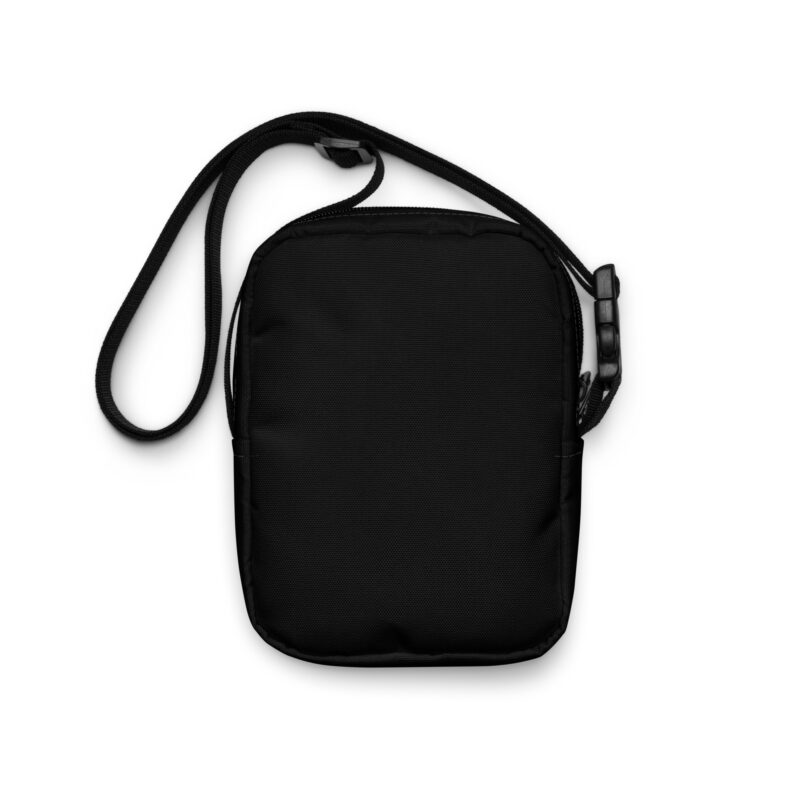 Golden demon head shoulder bag