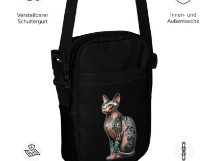 Majestätische Sphynx-Katze Umhängetasche – Accessoires – klamottn.de Majestätische Sphynx-Katze Umhängetasche – Accessoires – klamottn.de