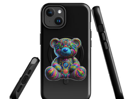 Bunter Psychedelic-Teddy Hardcase iPhone®-Hülle mit MagSafe® – Accessoires – klamottn.de Bunter Psychedelic-Teddy Hardcase iPhone®-Hülle mit MagSafe® – Accessoires – klamottn.de
