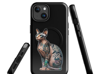 Majestätische Sphynx-Katze Hardcase iPhone®-Hülle mit MagSafe® – Accessoires – klamottn.de Majestätische Sphynx-Katze Hardcase iPhone®-Hülle mit MagSafe® – Accessoires – klamottn.de
