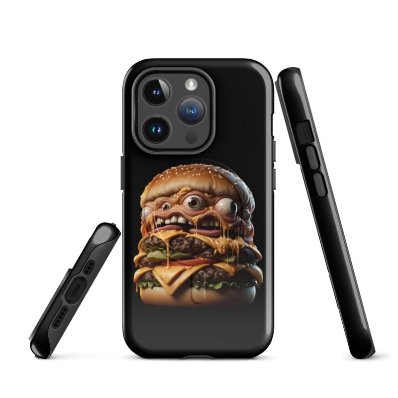 Verrückter Monster-Burger Hardcase iPhone®-Hülle mit MagSafe®