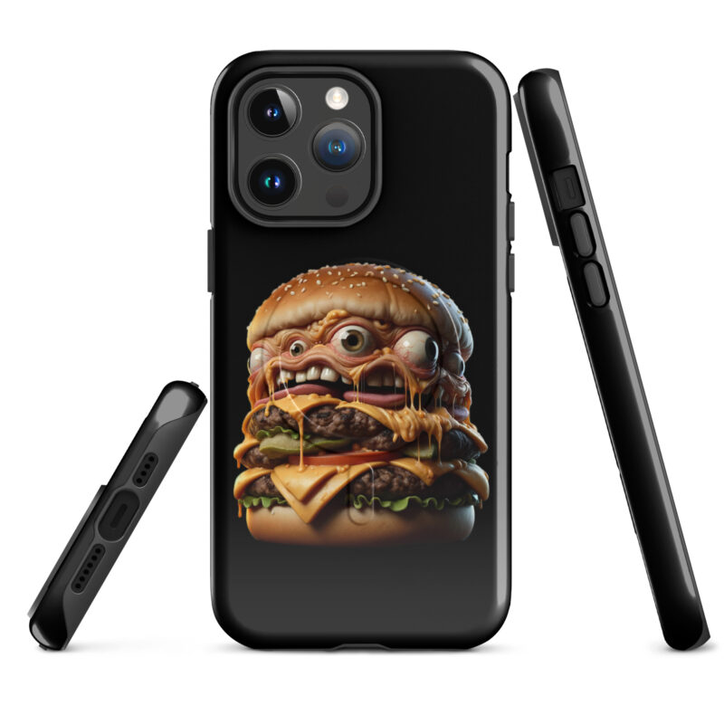 Verrückter Monster-Burger Hardcase iPhone®-Hülle mit MagSafe®