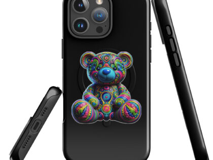 Bunter Psychedelic-Teddy Hardcase iPhone®-Hülle mit MagSafe® – Accessoires – klamottn.de Bunter Psychedelic-Teddy Hardcase iPhone®-Hülle mit MagSafe® – Accessoires – klamottn.de