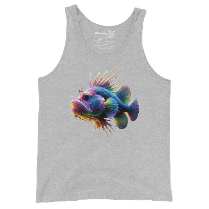 Neon-Stachel-Fisch Unisex-Tank-Top – Tank Tops – klamottn.de