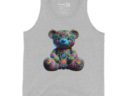 Bunter Psychedelic-Teddy Unisex-Tank-Top – Tank Tops – klamottn.de Bunter Psychedelic-Teddy Unisex-Tank-Top – Tank Tops – klamottn.de