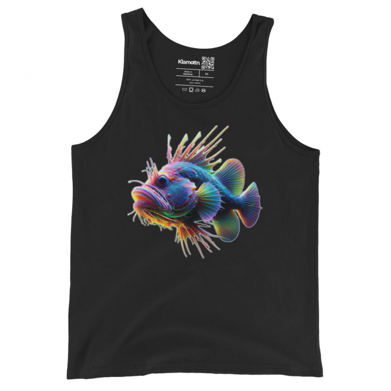 Neon-Stachel-Fisch Unisex-Tank-Top – Tank Tops – klamottn.de