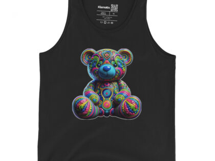 Bunter Psychedelic-Teddy Unisex-Tank-Top – Tank Tops – klamottn.de Bunter Psychedelic-Teddy Unisex-Tank-Top – Tank Tops – klamottn.de