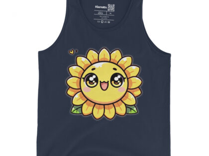 Kawaii Sonnenblume mit großen Glubschaugen Unisex-Tank-Top – Tank Tops – klamottn.de Kawaii Sonnenblume mit großen Glubschaugen Unisex-Tank-Top – Tank Tops – klamottn.de
