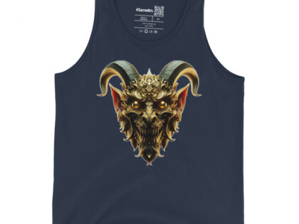 Goldener Dämonkopf Unisex-Tank-Top – Tank Tops – klamottn.de Goldener Dämonkopf Unisex-Tank-Top – Tank Tops – klamottn.de