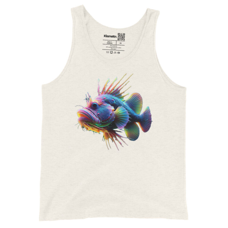 Neon-Stachel-Fisch Unisex-Tank-Top – Tank Tops – klamottn.de