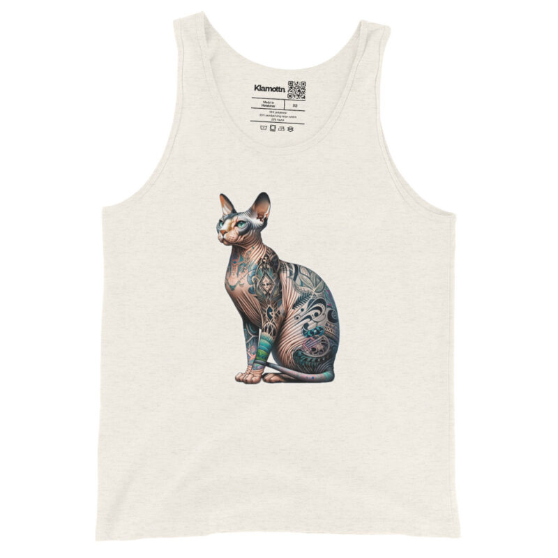 Majestätische Sphynx-Katze Unisex-Tank-Top