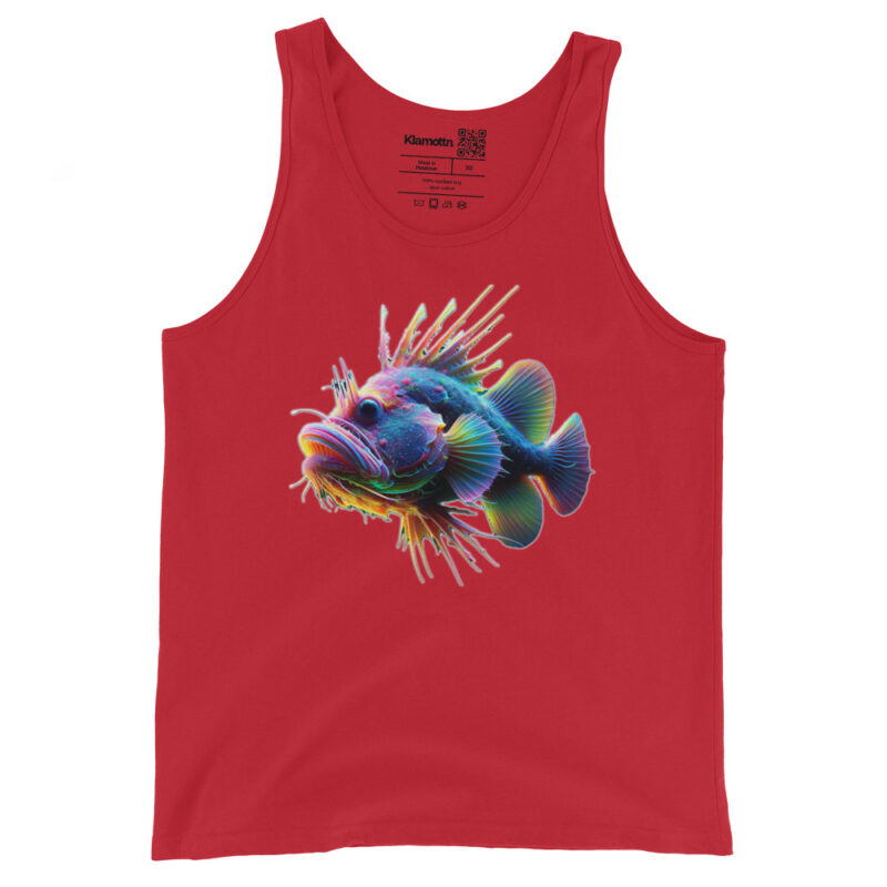 Neon-Stachel-Fisch Unisex-Tank-Top – Tank Tops – klamottn.de