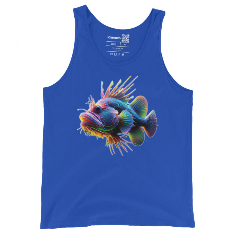 Neon-Stachel-Fisch Unisex-Tank-Top – Tank Tops – klamottn.de
