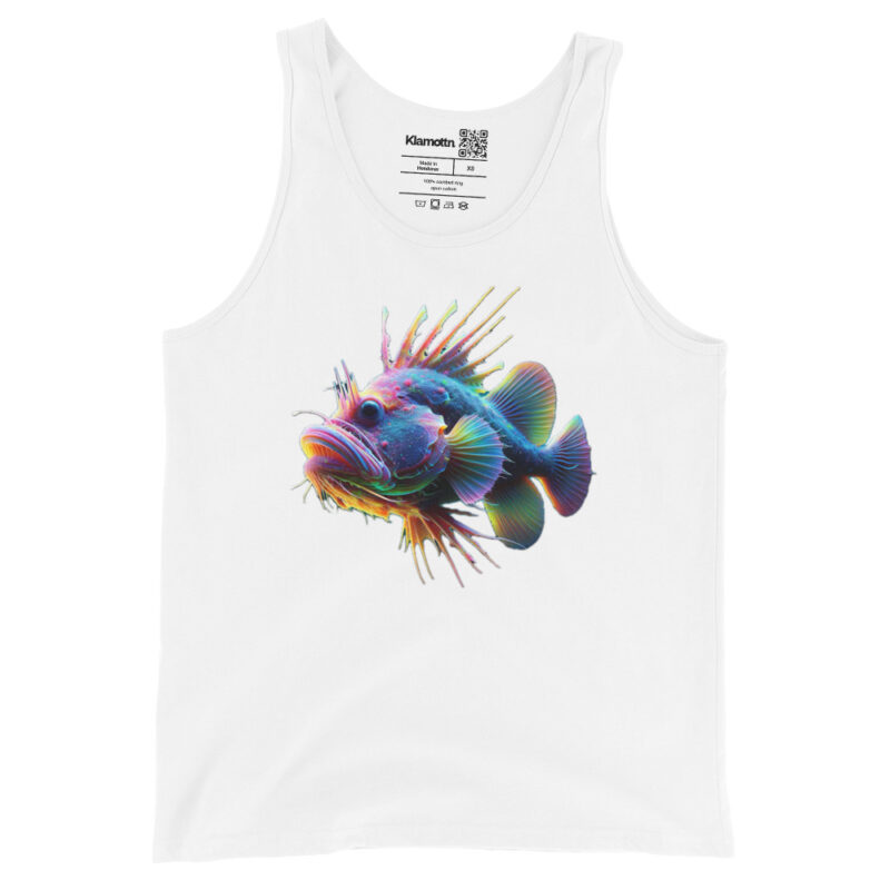 Neon-Stachel-Fisch Unisex-Tank-Top – Tank Tops – klamottn.de