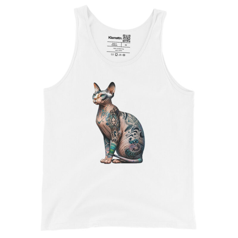 Majestätische Sphynx-Katze Unisex-Tank-Top