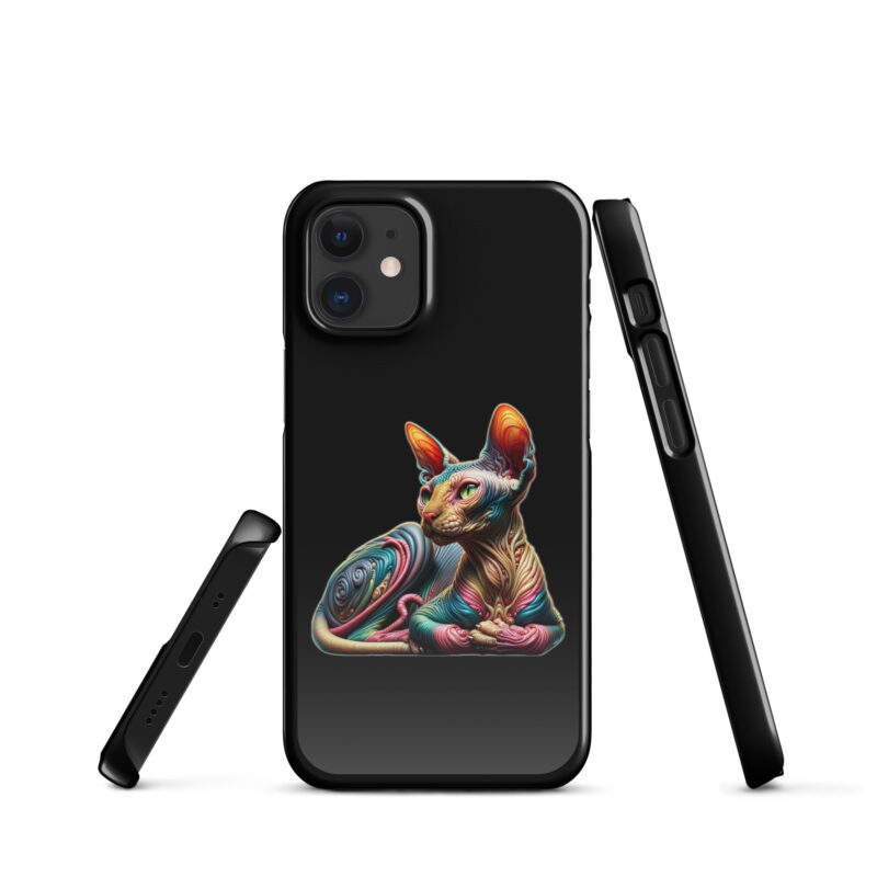 Psychedelische Sphinxkatze Snapcase iPhone®-Hülle – Accessoires – klamottn.de