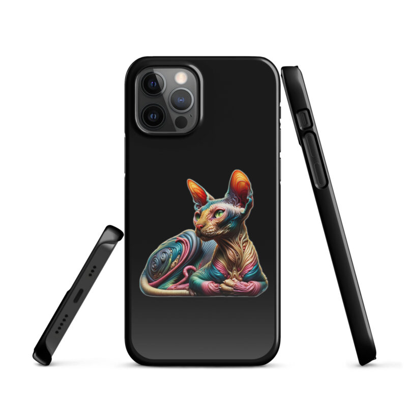 Psychedelische Sphinxkatze Snapcase iPhone®-Hülle – Accessoires – klamottn.de