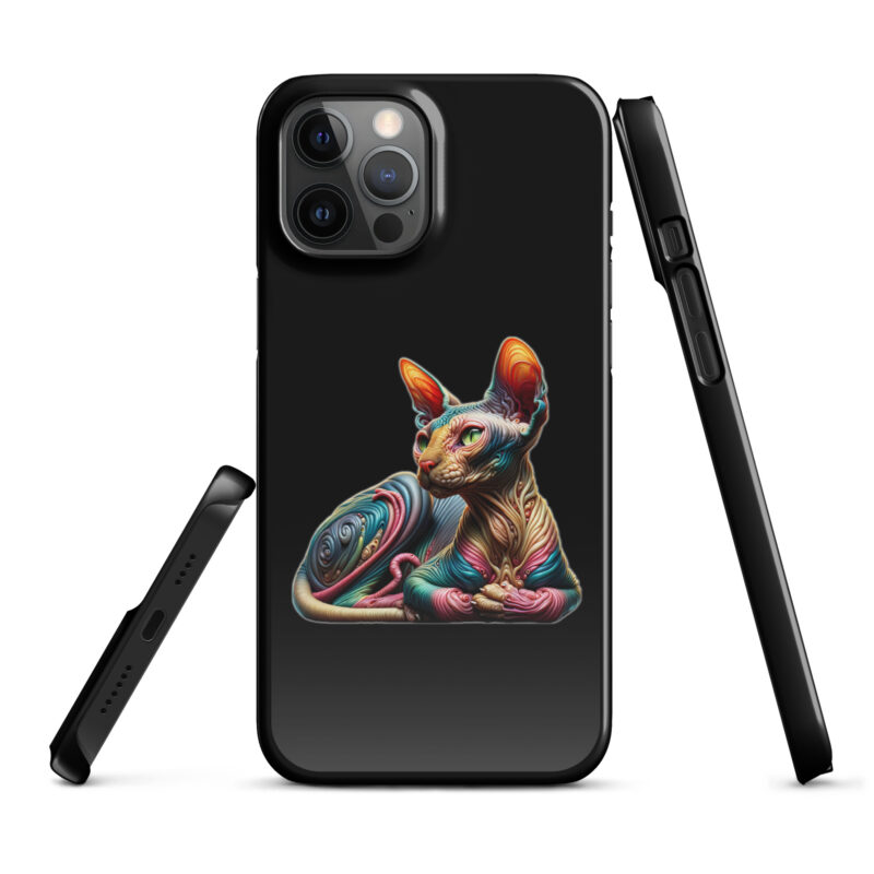 Psychedelische Sphinxkatze Snapcase iPhone®-Hülle – Accessoires – klamottn.de